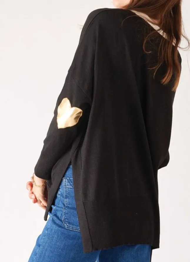 Amour Sweater in Black