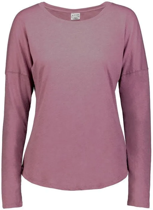 Augusta Ladies Lux Tri-Blend Long Sleeve Tee