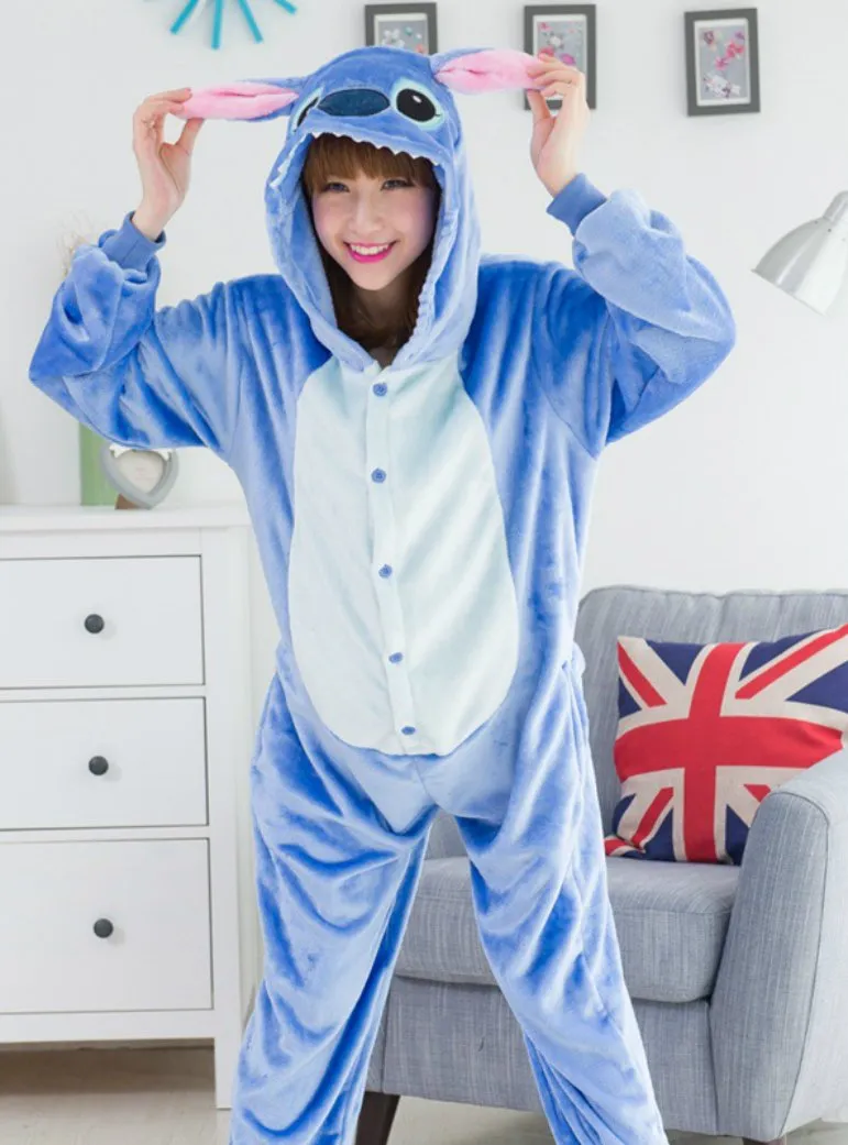 BLUE STITCH COSTUME PAJAMAS