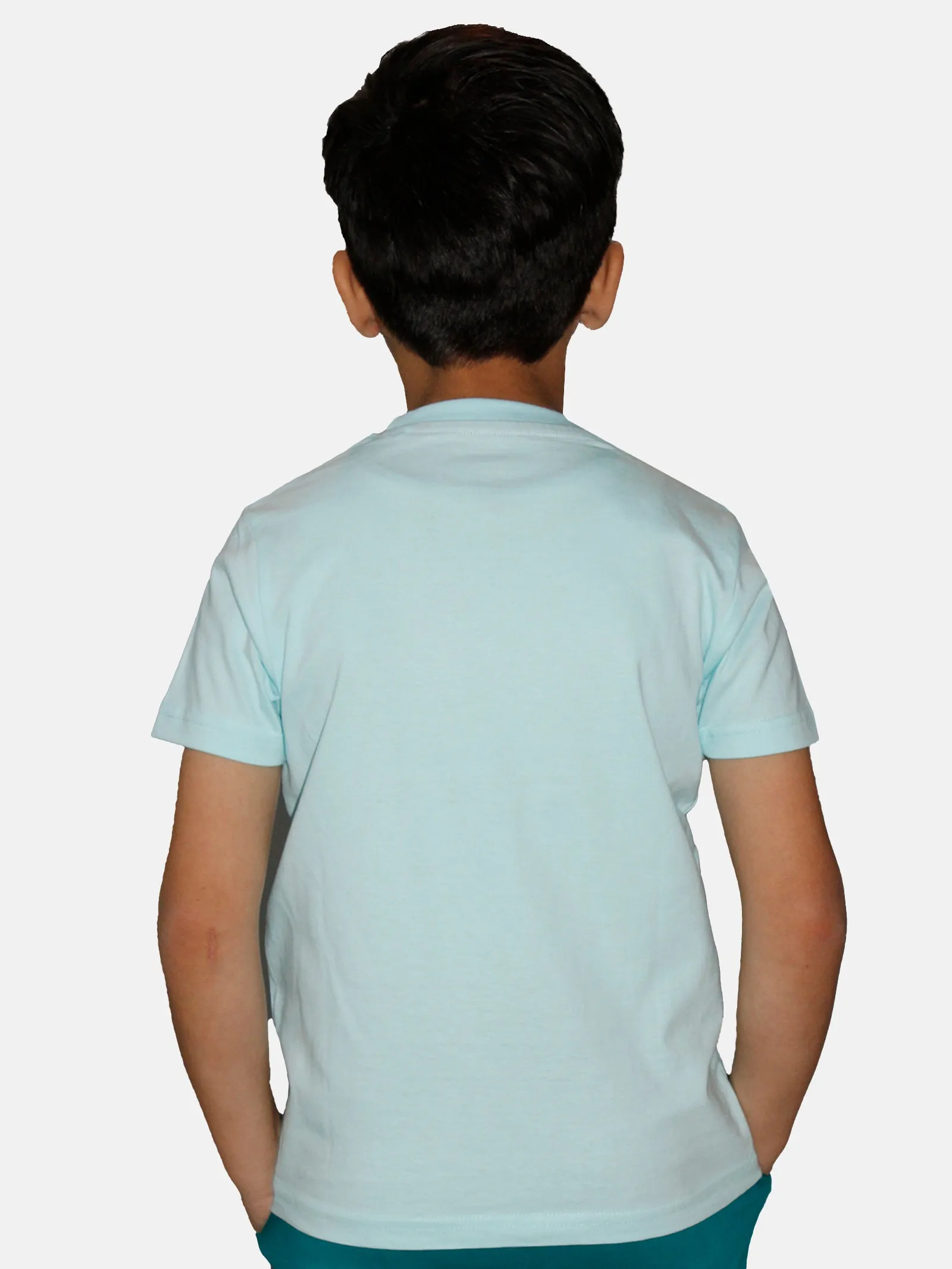 Boys Cotton Half Sleeve Round Neck Tee