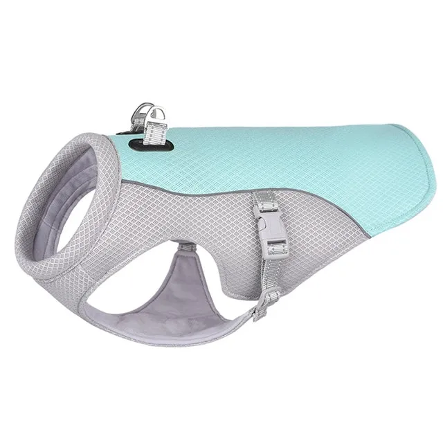 Breathable Three Layers of Cooling Fabric Summer Dog Cooling Vest