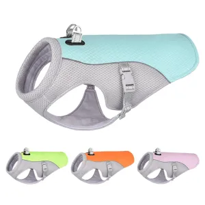 Breathable Three Layers of Cooling Fabric Summer Dog Cooling Vest