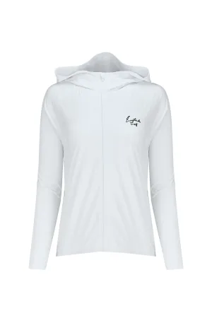 Bright White Women's On Course Windbreaker