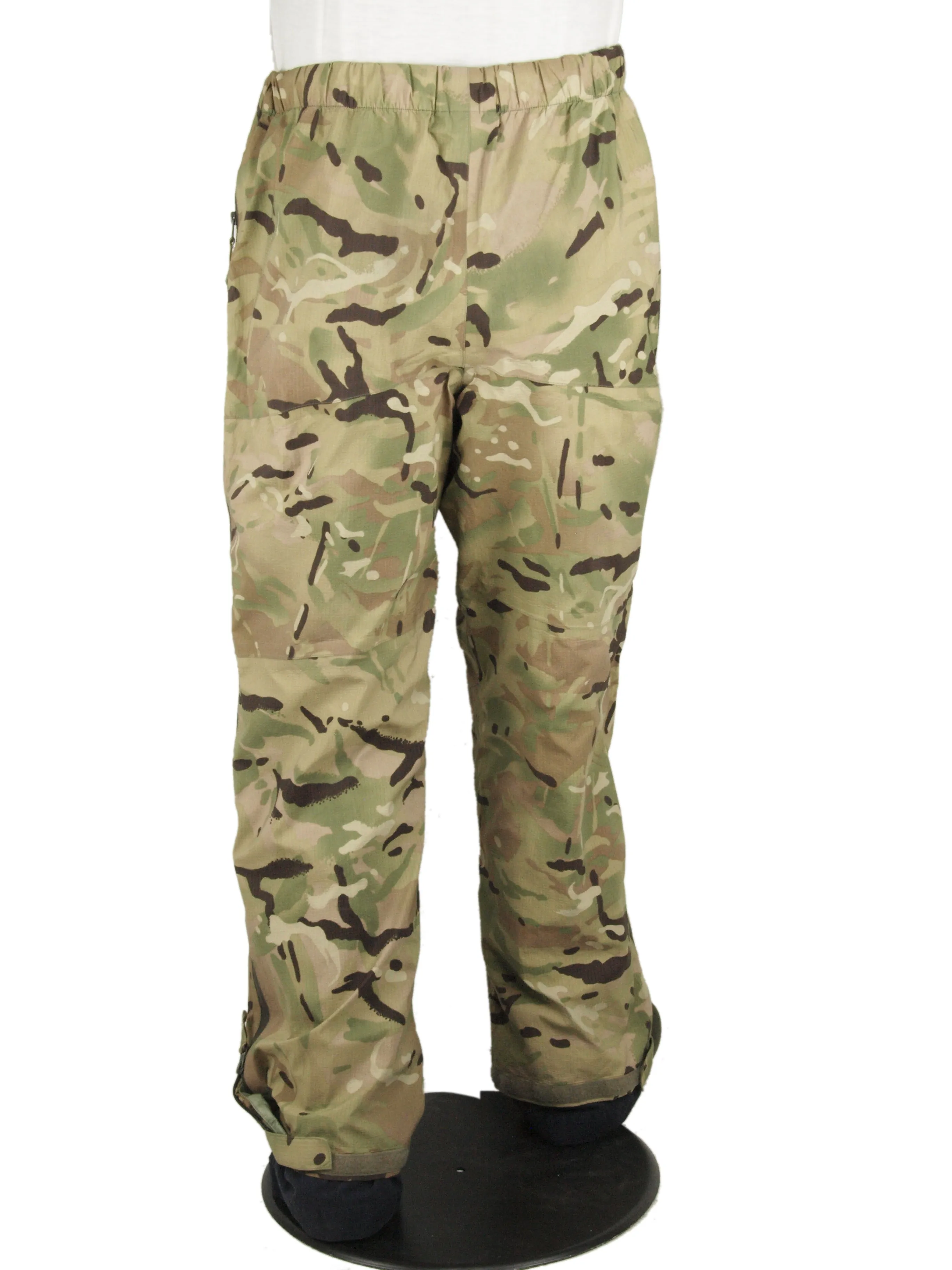 British Army Gore-Tex Lightweight Rip-Stop Trousers – MTP Camo - DISTRESSED RANGE