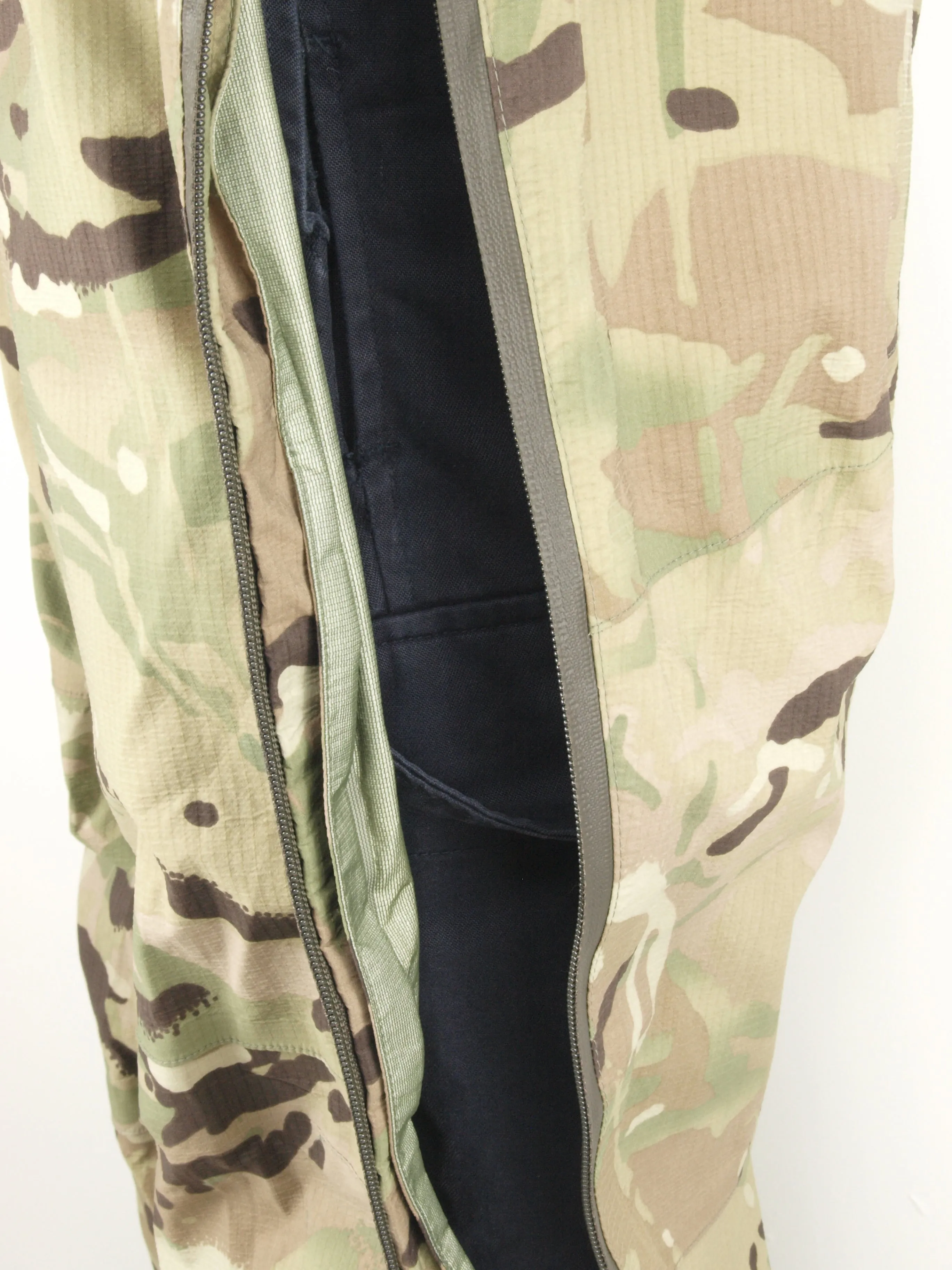 British Army Gore-Tex Lightweight Rip-Stop Trousers – MTP Camo - DISTRESSED RANGE