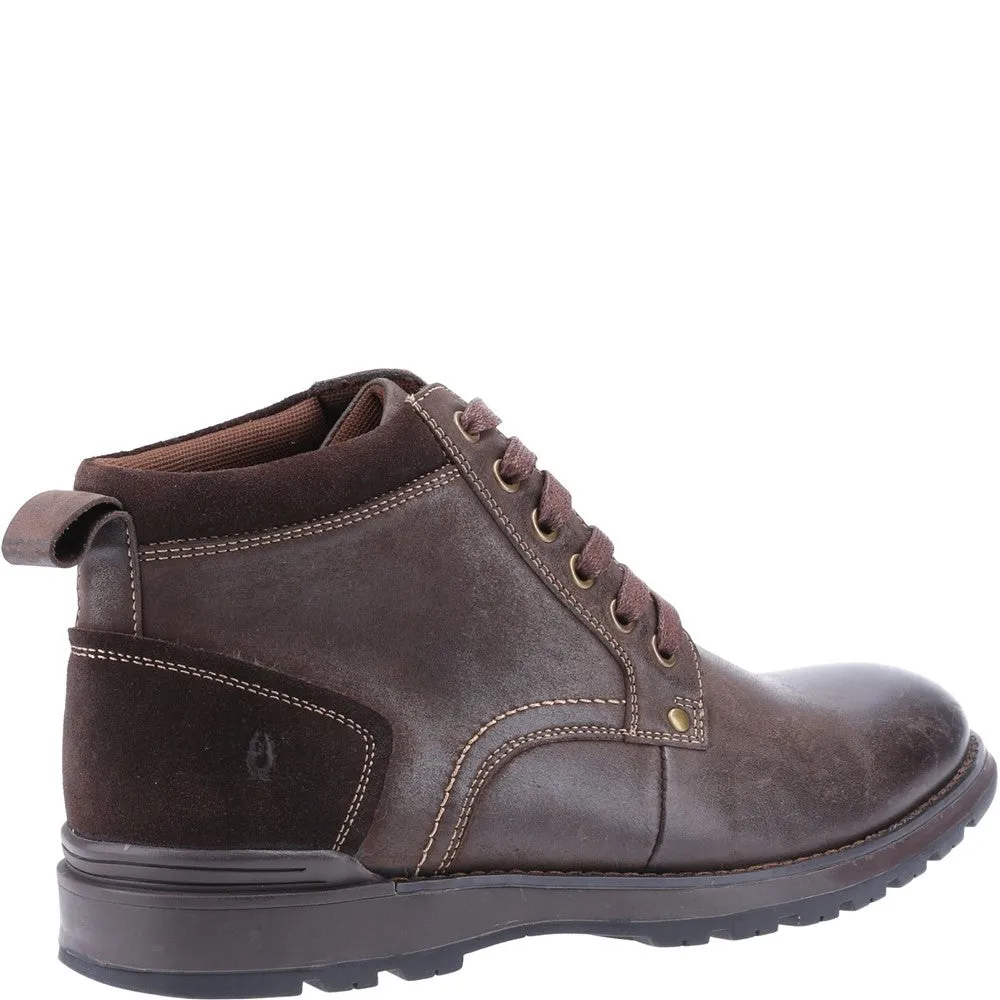 Brown Dean Lace-Up Boots