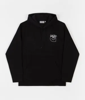 Carhartt Smiley Hoodie - Black / White