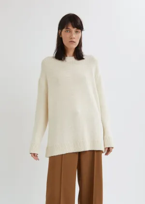 Crewneck Alpaca Sweater