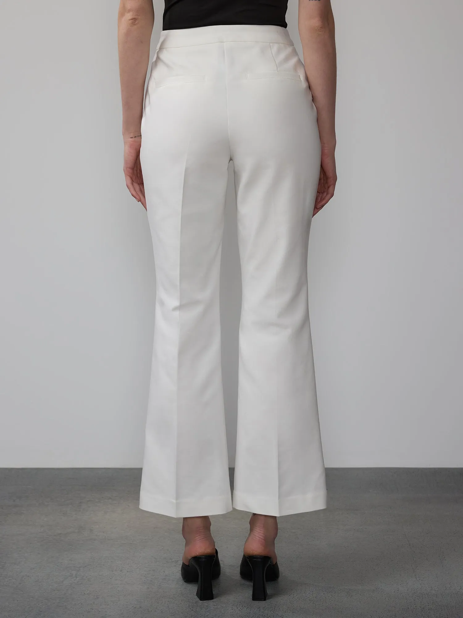 Curvy High Rise Bootcut Pants