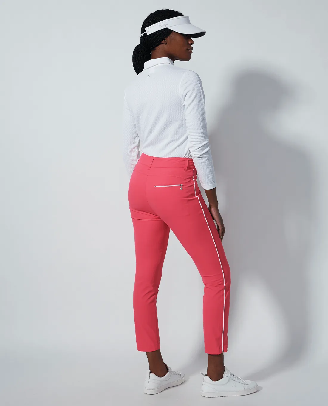 DAILY SPORTS Glam Ankle Pants 27.5" 028 Intense Coral