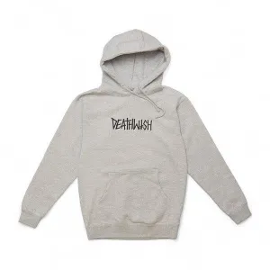 Deathwish Skateboards Deathspray Hoodie Heather Grey