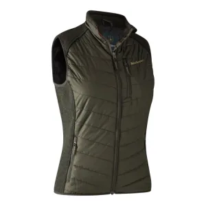 Deerhunter Ladies Caroline Padded Waistcoat - Timber