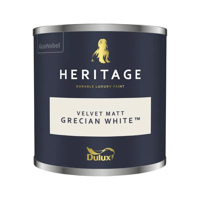 Dulux Heritage Matt Emulsion - Grecian White