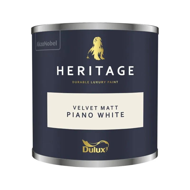 Dulux Heritage Matt Emulsion - Piano White