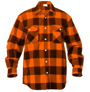 Extra Heavyweight Buffalo Plaid Flannel Shirt