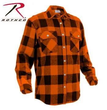 Extra Heavyweight Buffalo Plaid Flannel Shirt