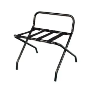 Forbes Industries 800-SB 24" Luggage Rack, Sierra Brown (Powder-epoxy) With Back Bar