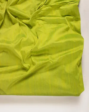 Green Woven Poly Viscose Fabric