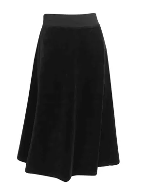 Hard Tail Velour Full Skirt (V-195)