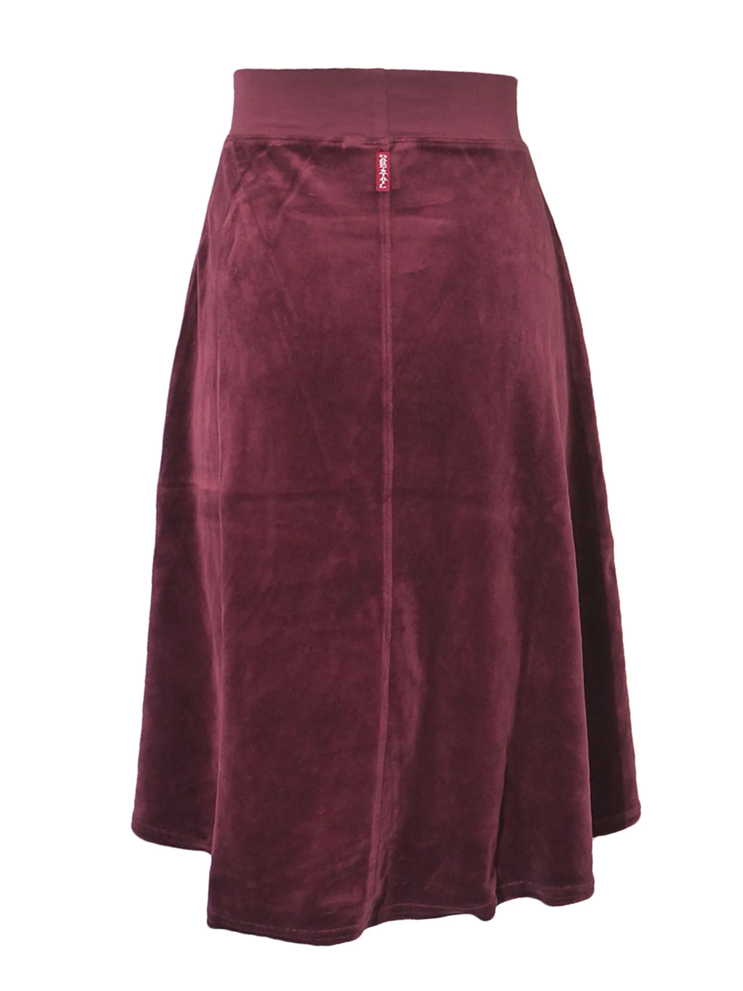 Hard Tail Velour Full Skirt (V-195)