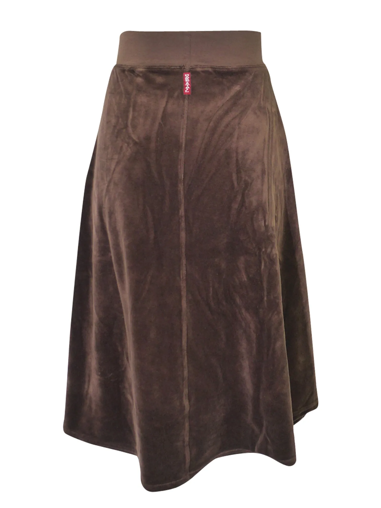 Hard Tail Velour Full Skirt (V-195)