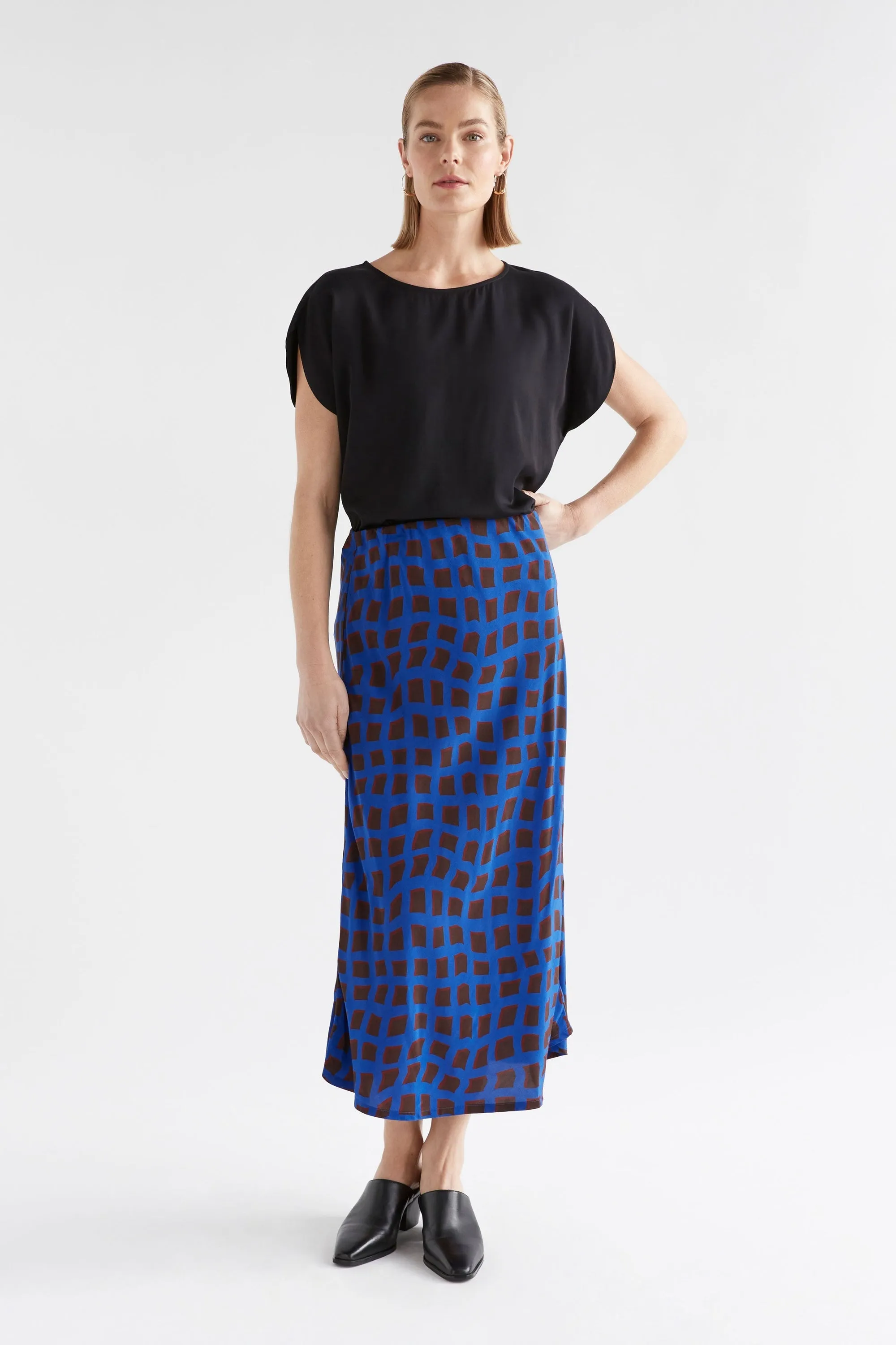 Iden Skirt | Blue Wave