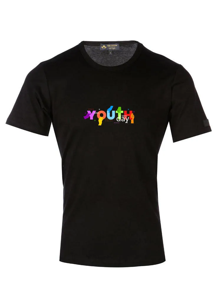 International Youth Day Black T-Shirt