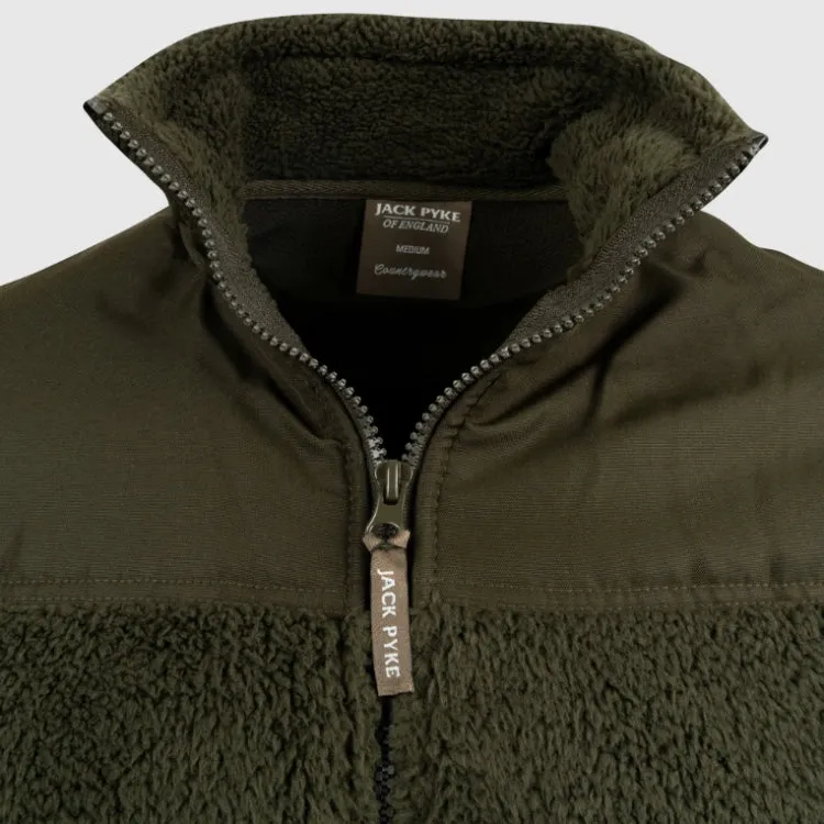 Jack Pyke Sherpa Fleece Jacket Gen2 - Dark Olive