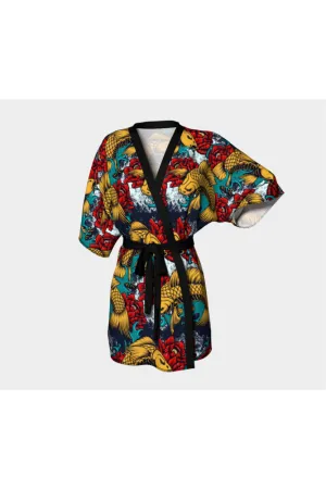 Koi to the World Kimono Robe