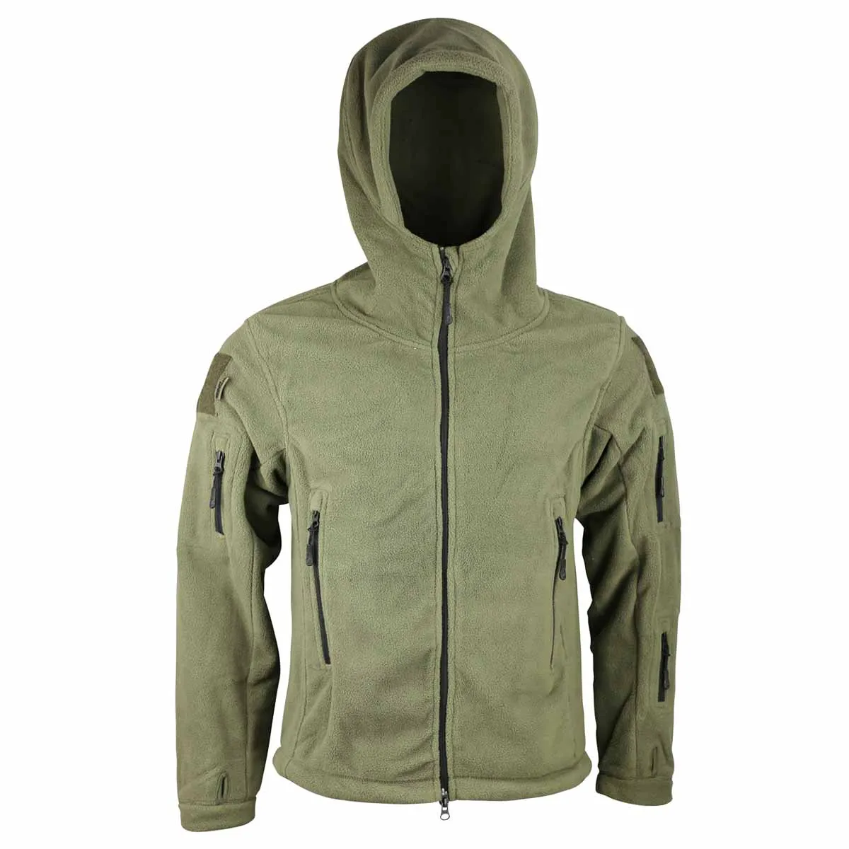 Kombat Tactical Recon Fleece Hoodie Olive Green