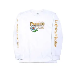 Lakai x Pacifico Cerveza L/S Tee - White