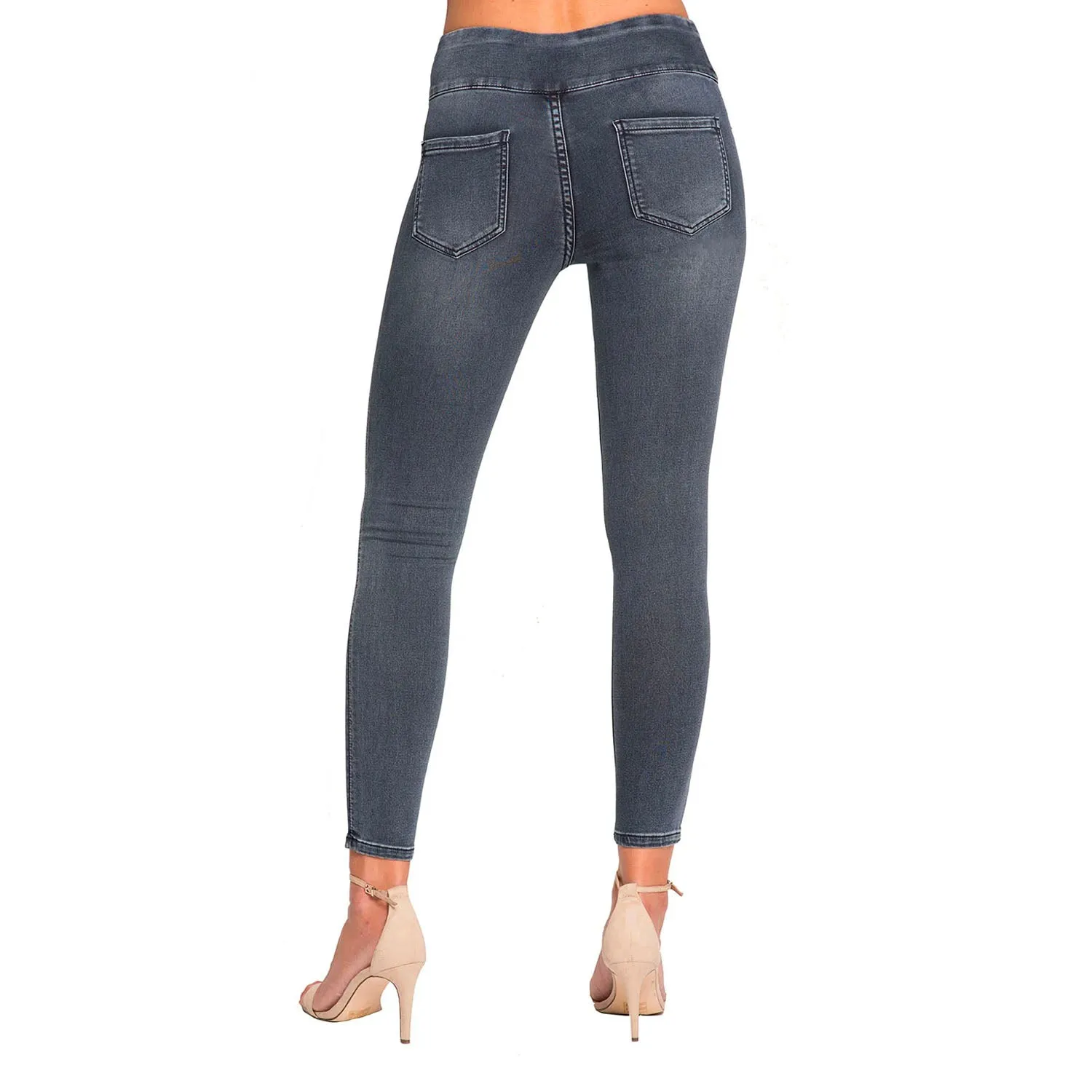 Lior "Jane" Power Stretch Skinny Jean in Blue Denim - JANE-BD