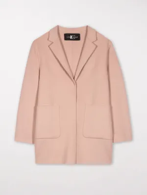 Luisa Cerano T Nude Pink Cashmere Jacket 458140 4080 0721