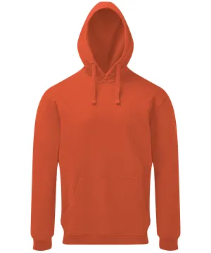 Mens coastal vintage wash loop back hoodie | Paprika