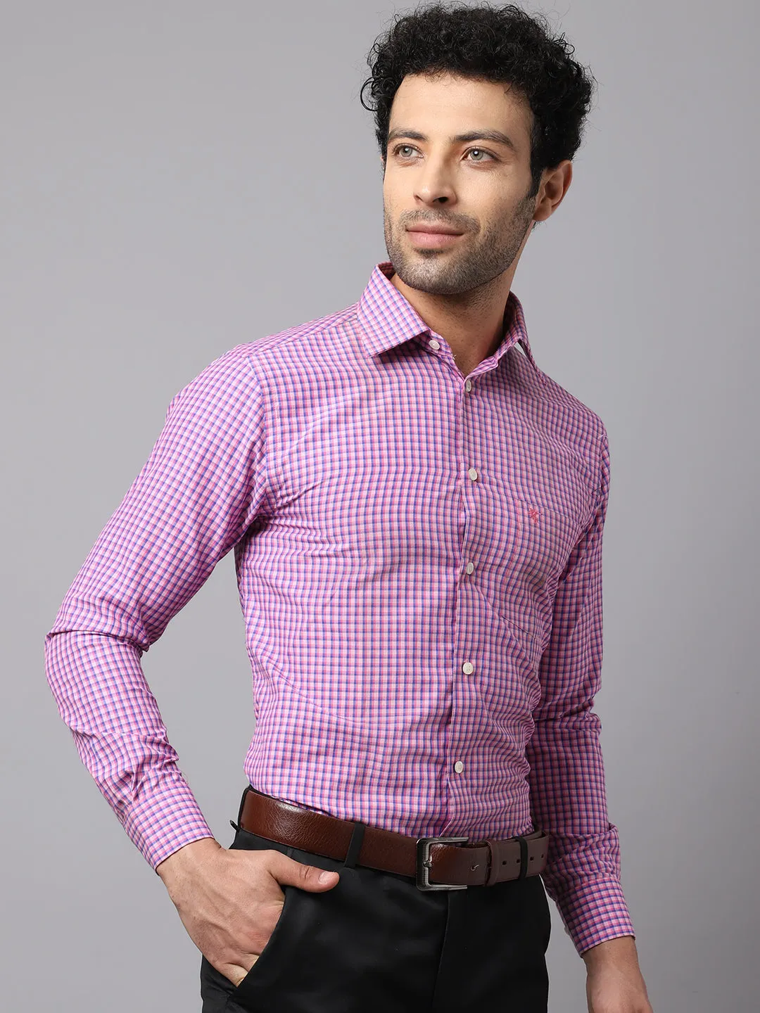 Mens Dark pink Shirt