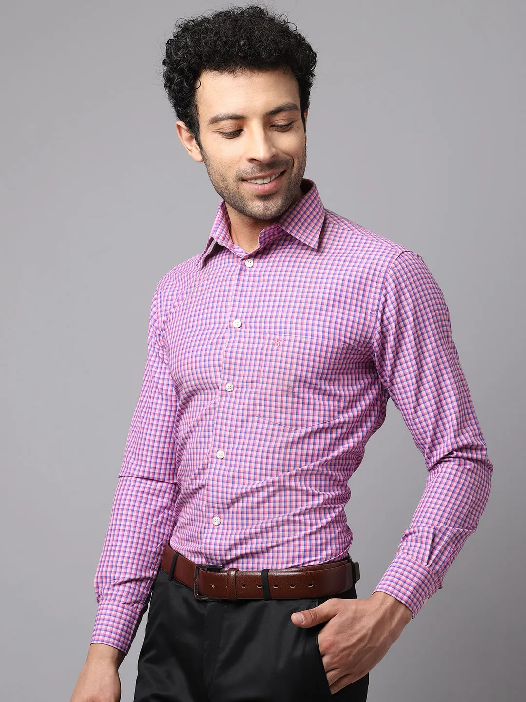 Mens Dark pink Shirt