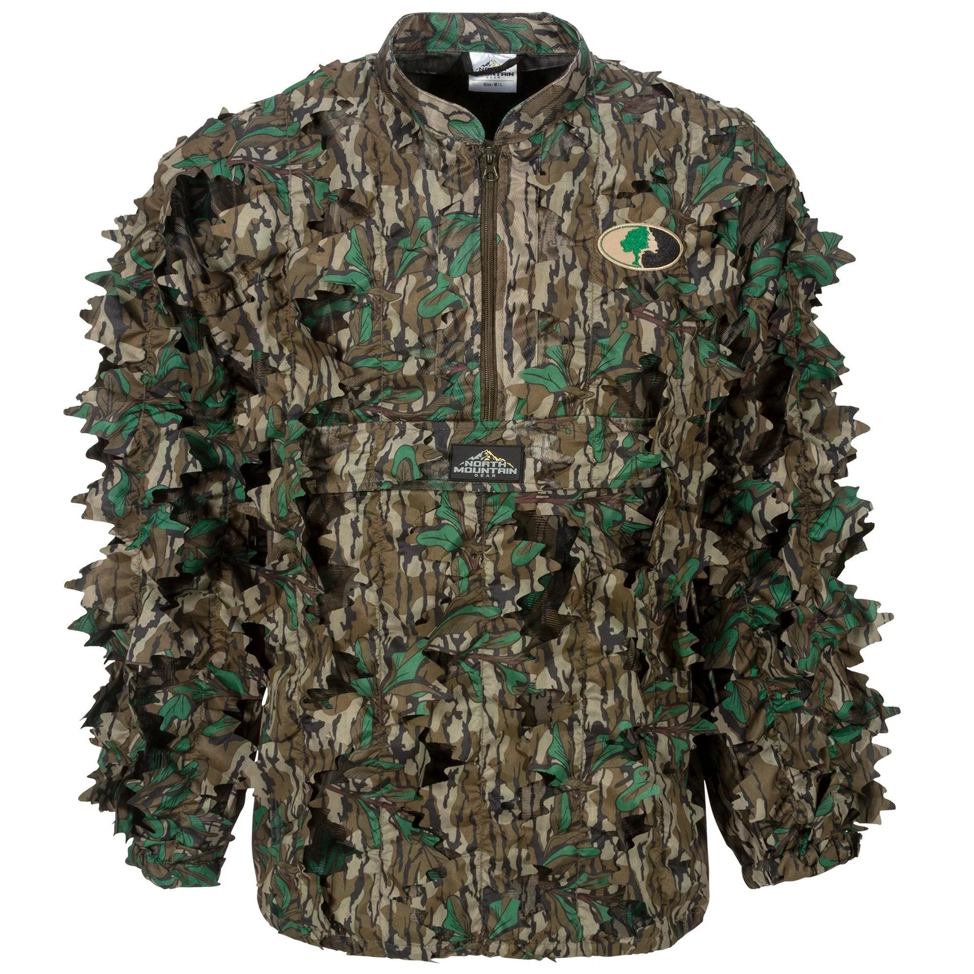 Mossy Oak - 1/2 Zip Leafy Jacket Without Hood