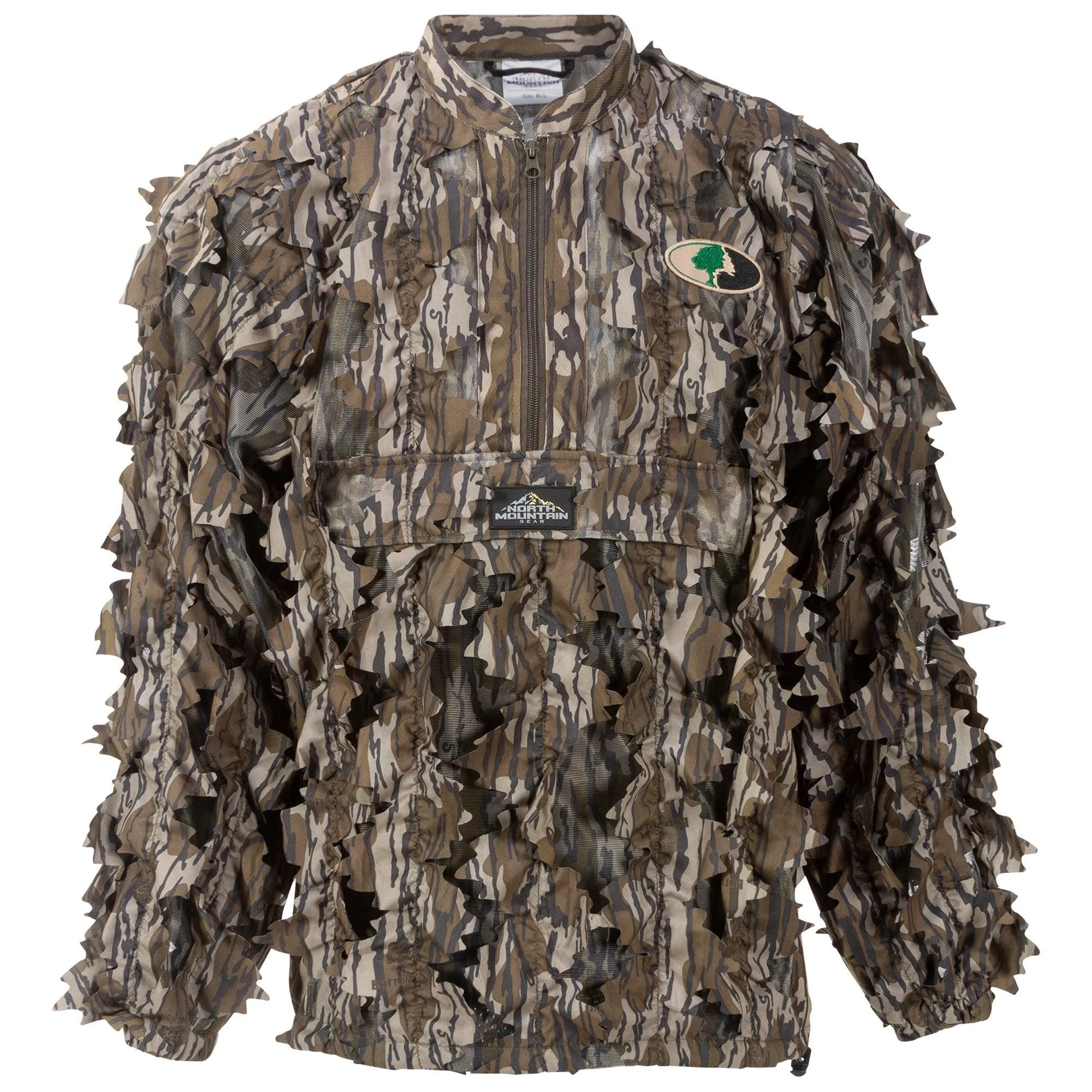 Mossy Oak - 1/2 Zip Leafy Jacket Without Hood