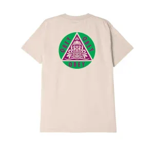 Obey Pyramid Tee - Cream