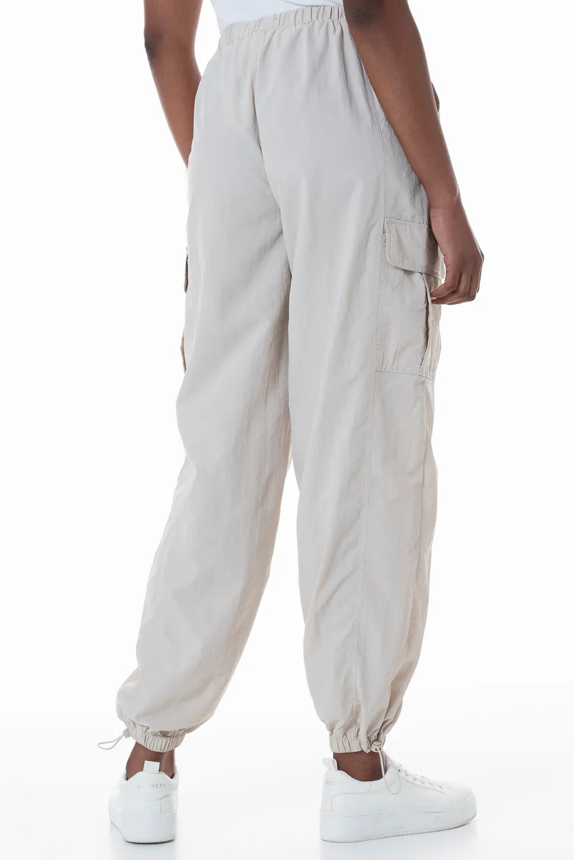 Parachute Pants _ 151980 _ Stone