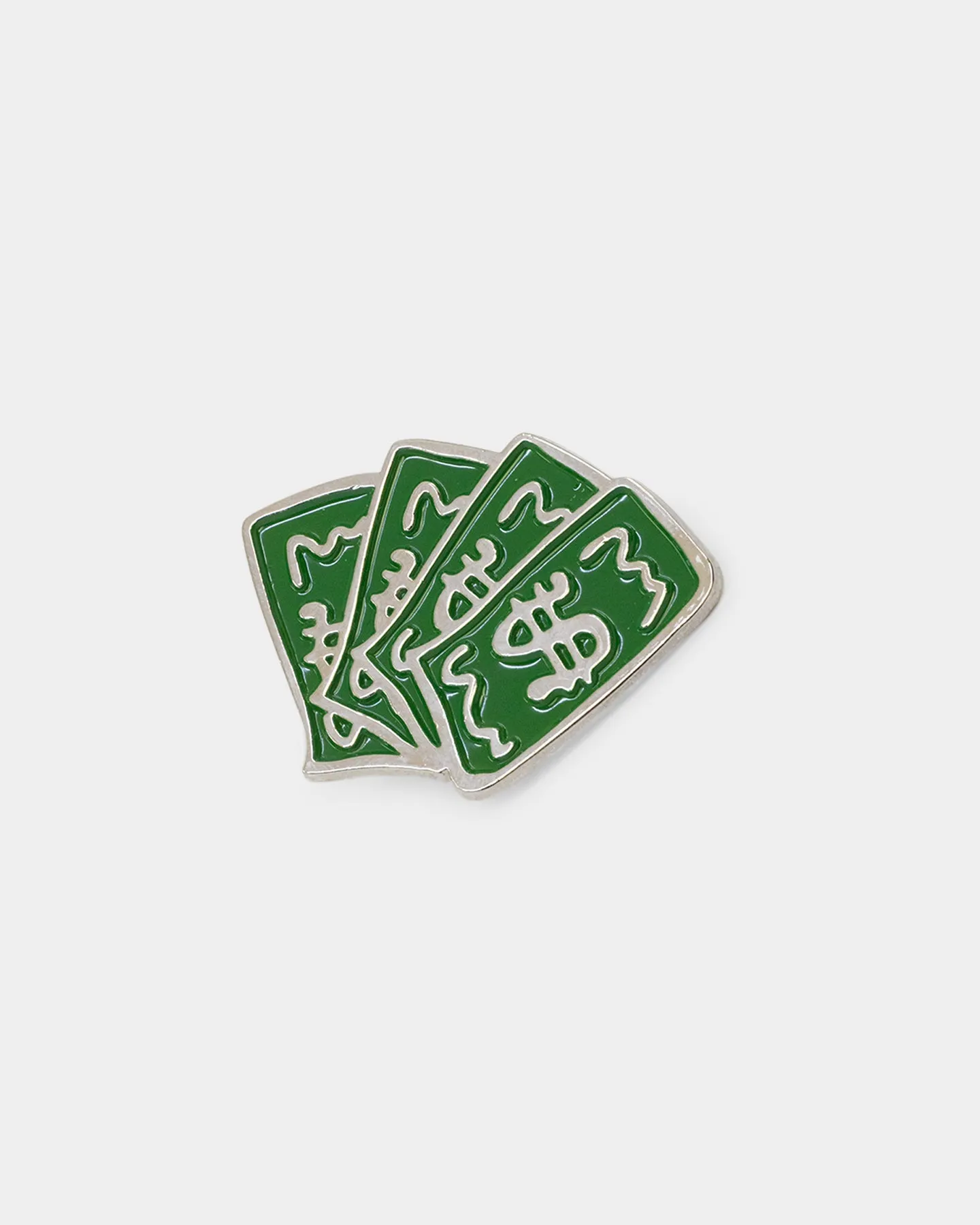 Pin Pals Money Pin Green