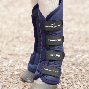 Premier Equine Travel-Tech Travel Boots - Navy