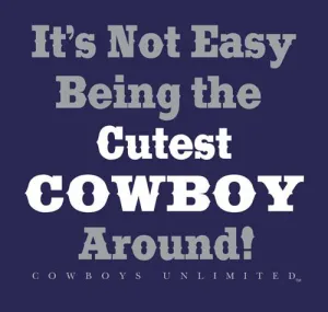 "Cutest Cowboy Around" Western Kids T-Shirt