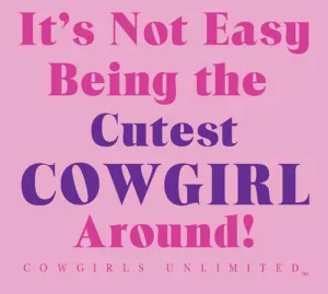 "Cutest Cowgirl Around" Western Kids T-Shirt