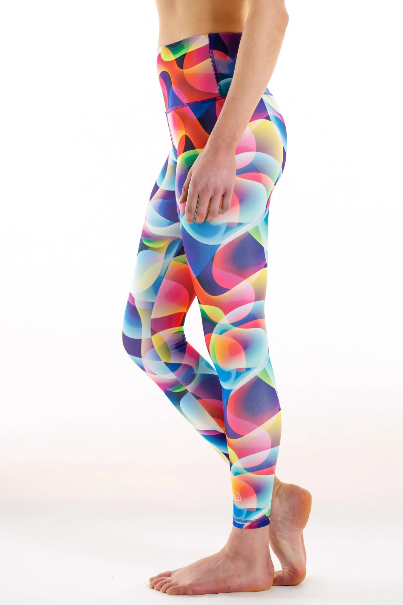 'Rainbow' High Waist Joy Yoga Legging