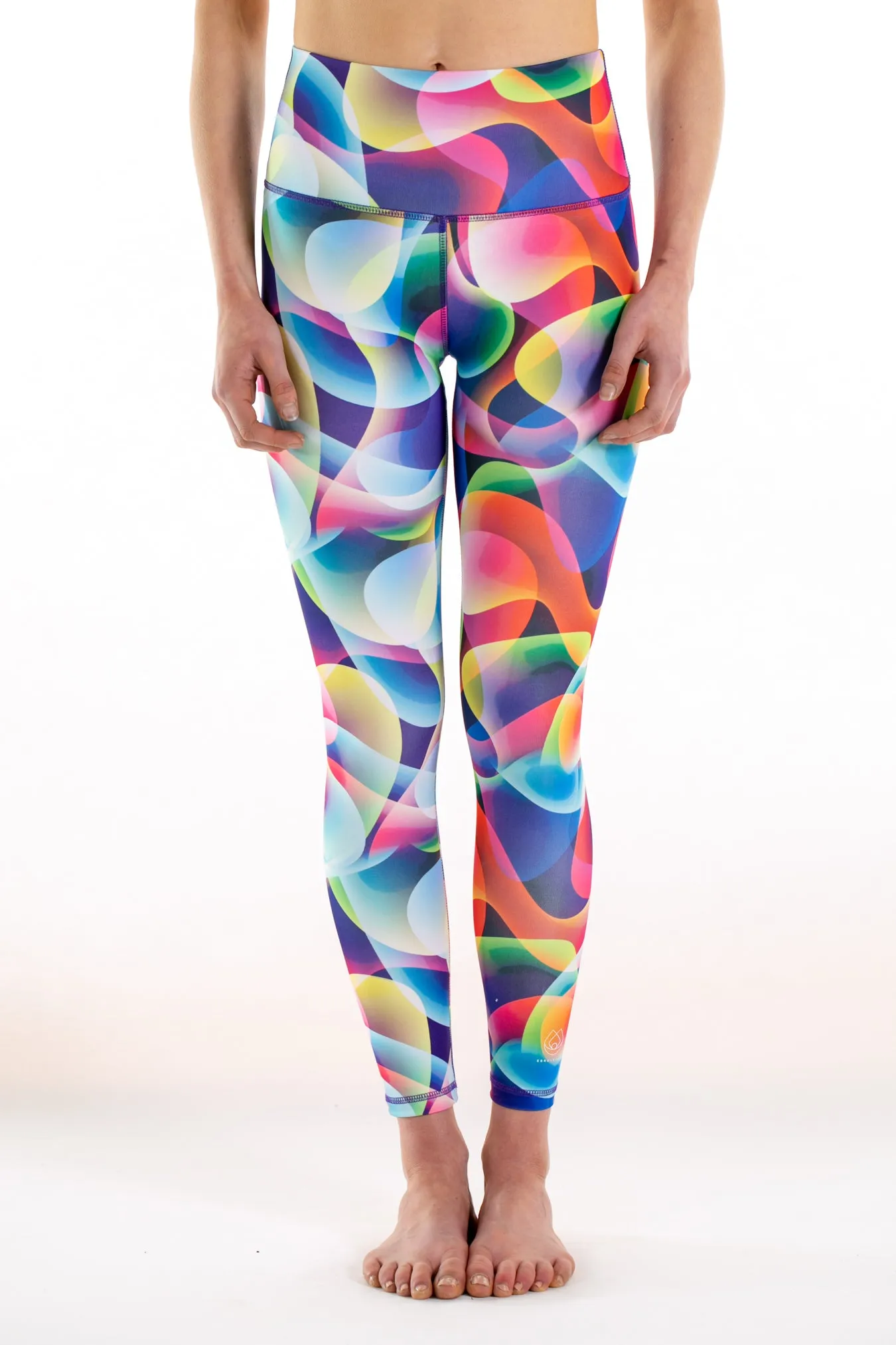 'Rainbow' High Waist Joy Yoga Legging