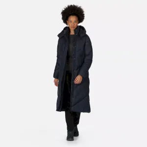 Regatta Ladies Longley Longline Quilted Jacket | Navy