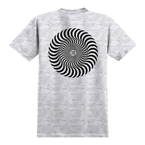 Spitfire Classic Swirl S/S - Ash/Black