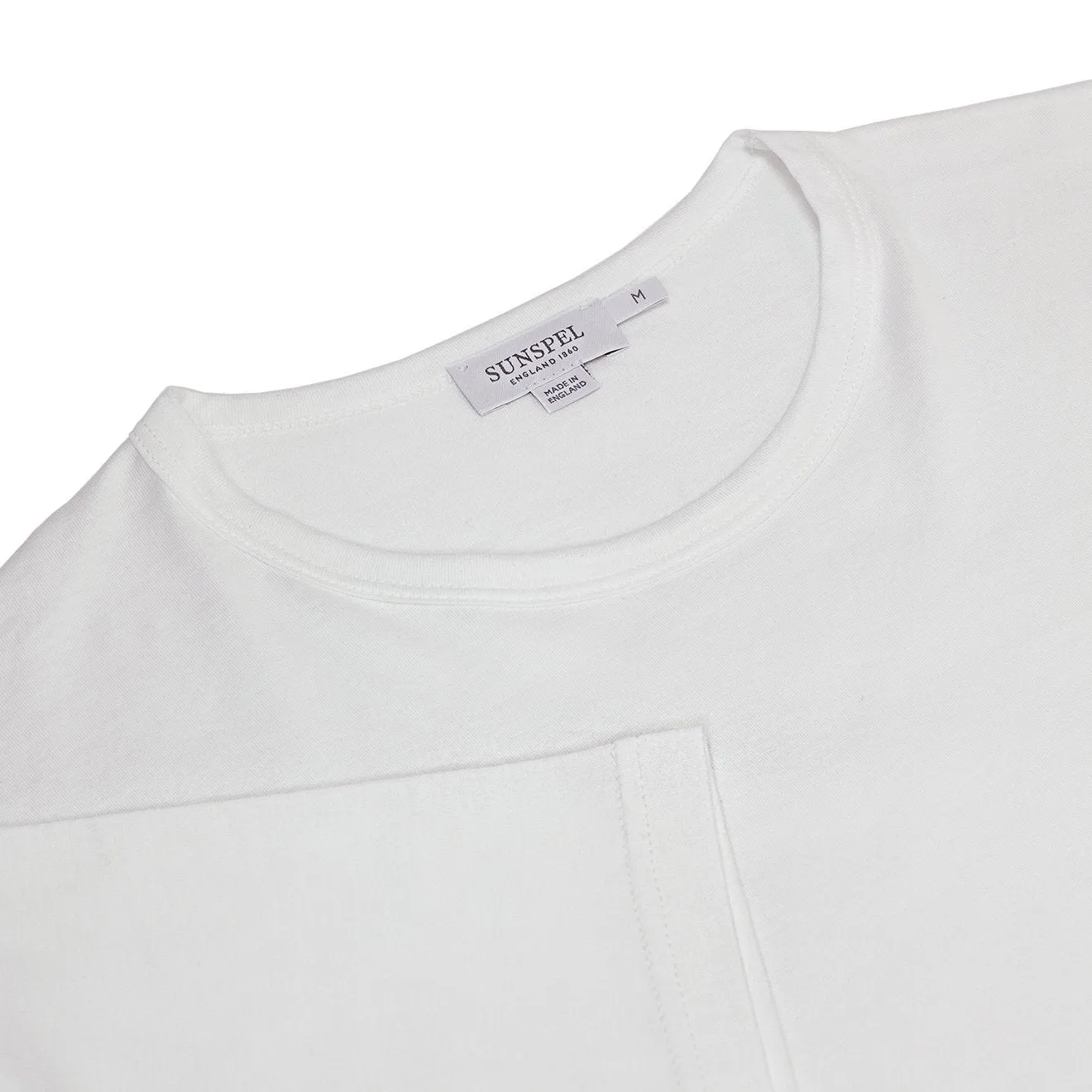 Sunspel Classic Crew T-Shirt White