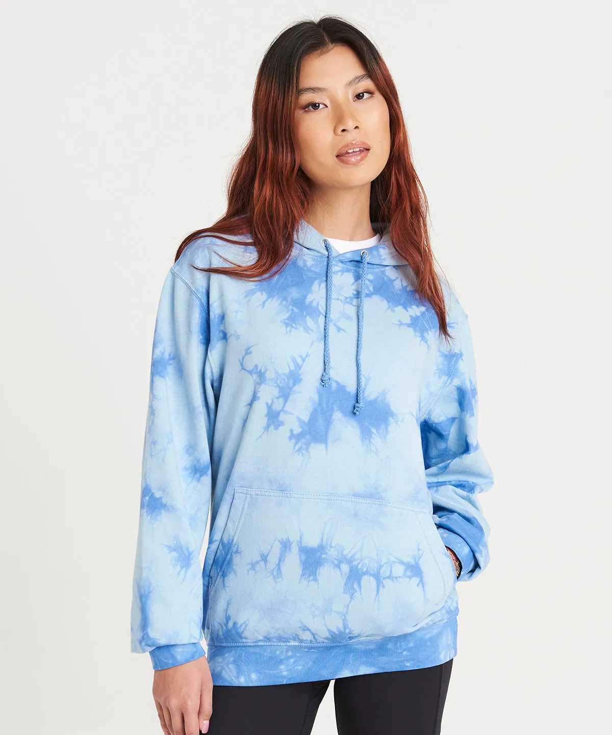 Tie dye hoodie | Grey Pink Marble